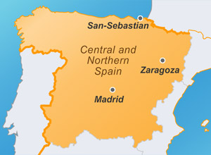 Central and Northern Spain