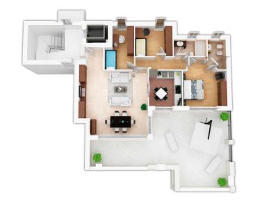 Квартира у озера Гарда, Италия, 115 м2 - фото 7