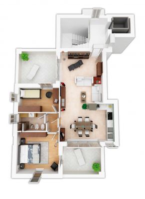 Квартира у озера Гарда, Италия, 115 м2 - фото 6