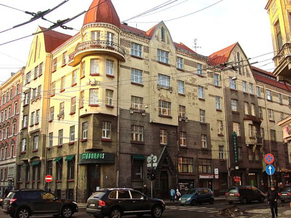 Отель, гостиница в Риге, Латвия, 7800 м2 - фото 1