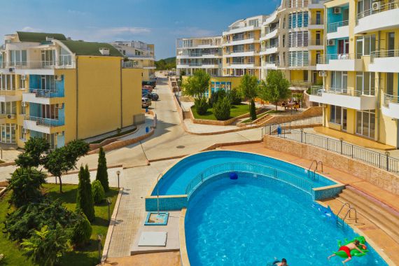 Апартаменты на Солнечном берегу, Болгария, 66.12 м2 - фото 1
