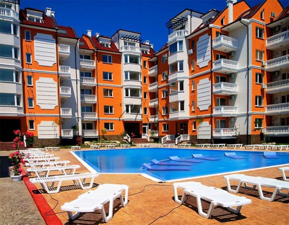 Апартаменты на Солнечном берегу, Болгария, 34 м2 - фото 1