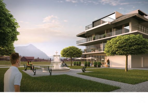 Апартаменты в Интерлакене, Швейцария, 153 м2 - фото 1