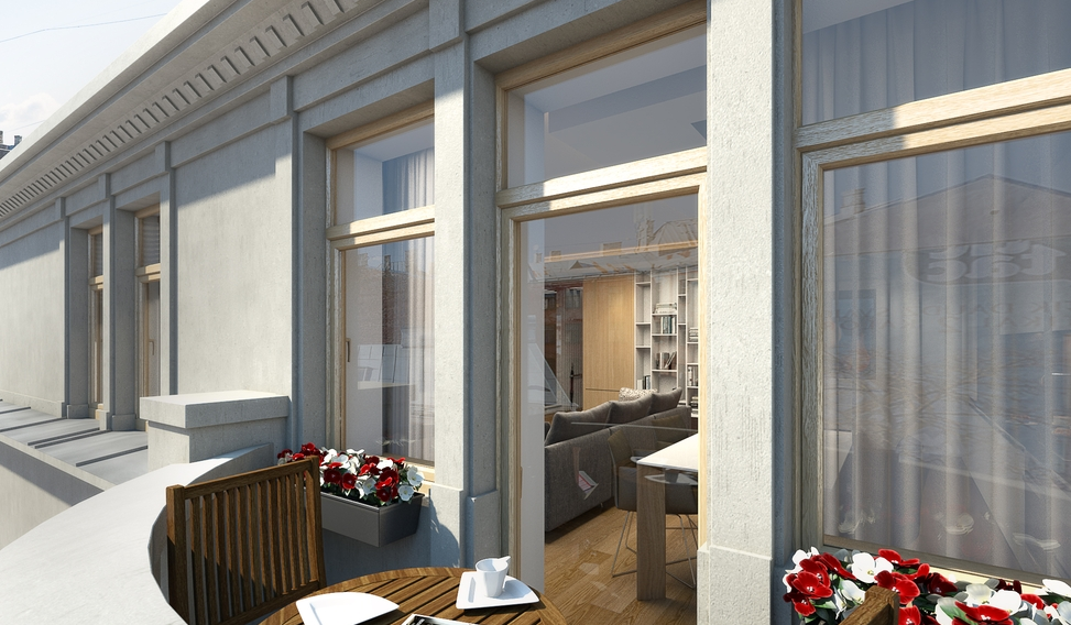 Лофт в Риге, Латвия, 110 м2 - фото 1
