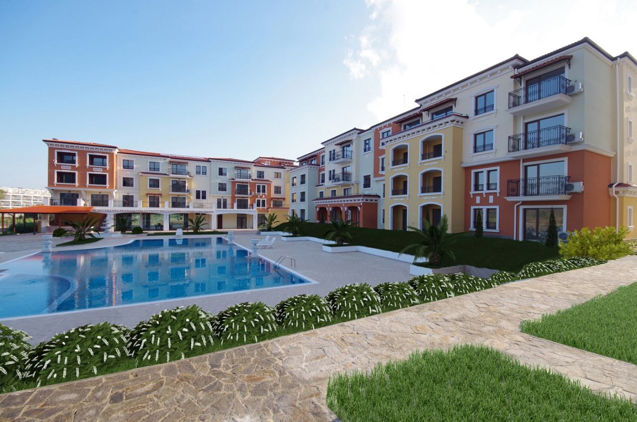 Апартаменты в Бургасской области, Болгария, 26 м2 - фото 1