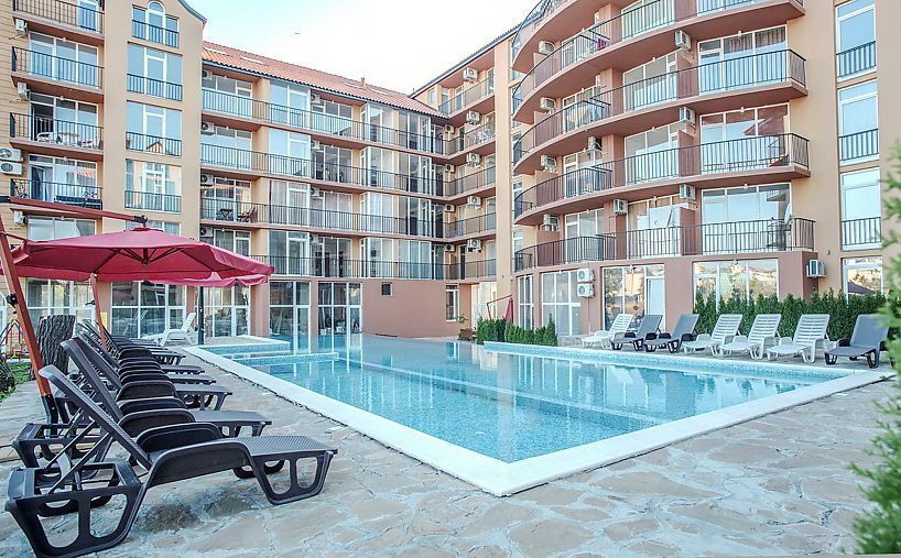 Квартира на Солнечном берегу, Болгария, 42 м2 - фото 1