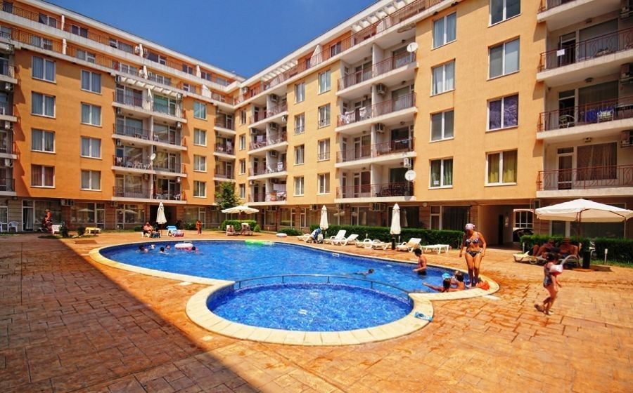 Квартира на Солнечном берегу, Болгария, 54 м2 - фото 1