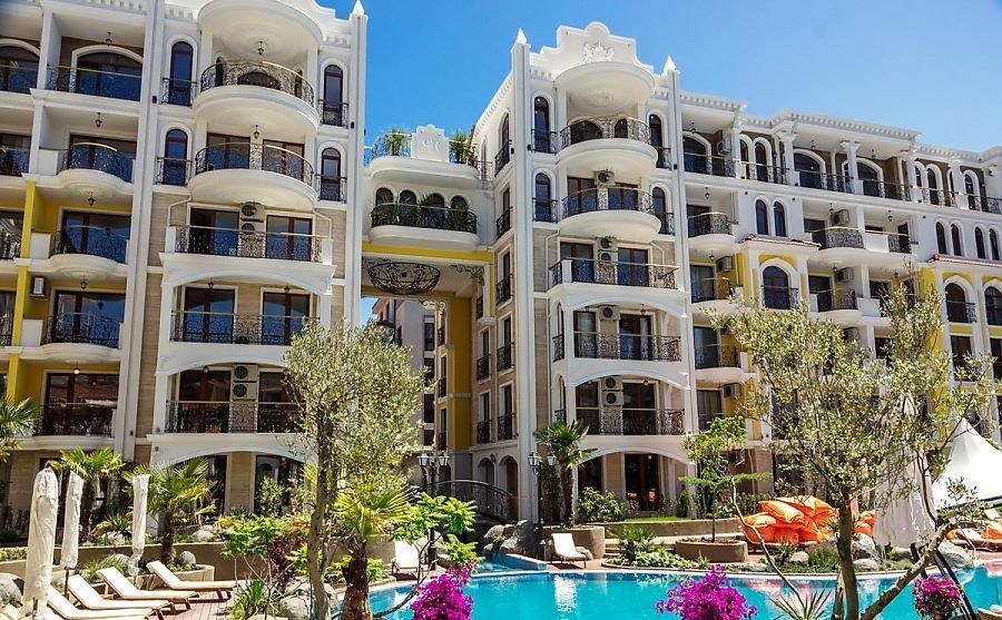 Квартира на Солнечном берегу, Болгария, 42 м2 - фото 1