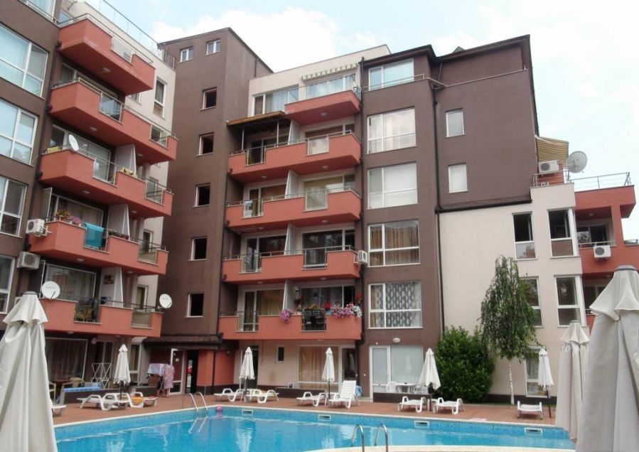 Квартира на Солнечном берегу, Болгария, 31 м2 - фото 1