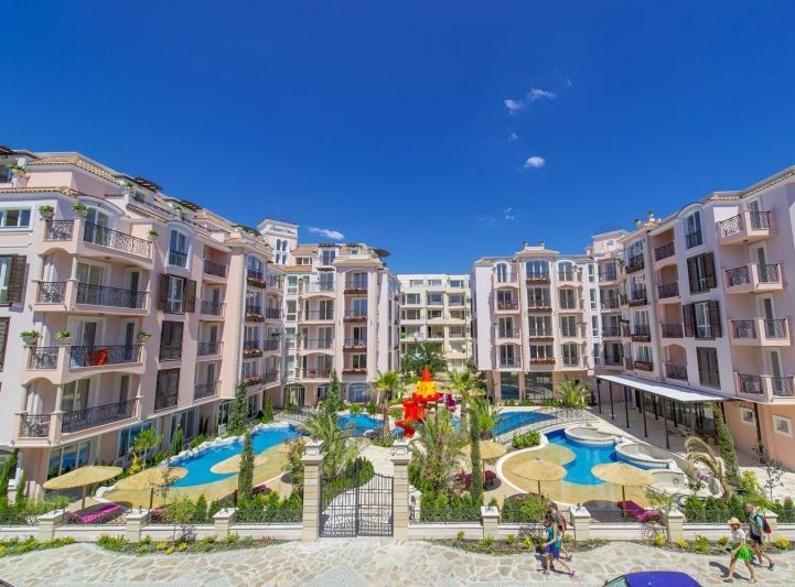 Квартира на Солнечном берегу, Болгария, 46 м2 - фото 1