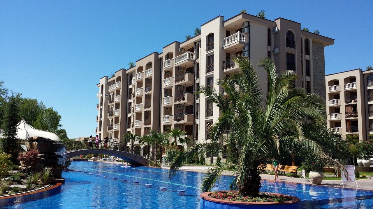 Квартира на Солнечном берегу, Болгария, 60 м2 - фото 1