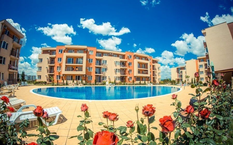 Квартира на Солнечном берегу, Болгария, 42 м2 - фото 1
