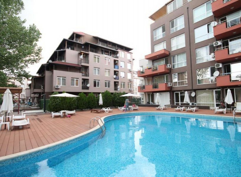 Квартира на Солнечном берегу, Болгария, 43 м2 - фото 1