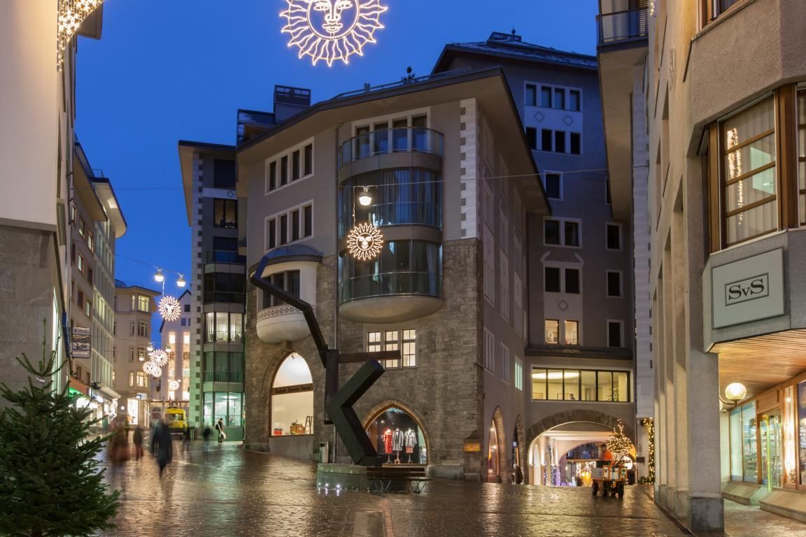 Апартаменты в Санкт-Морице, Швейцария, 120 м2 - фото 1