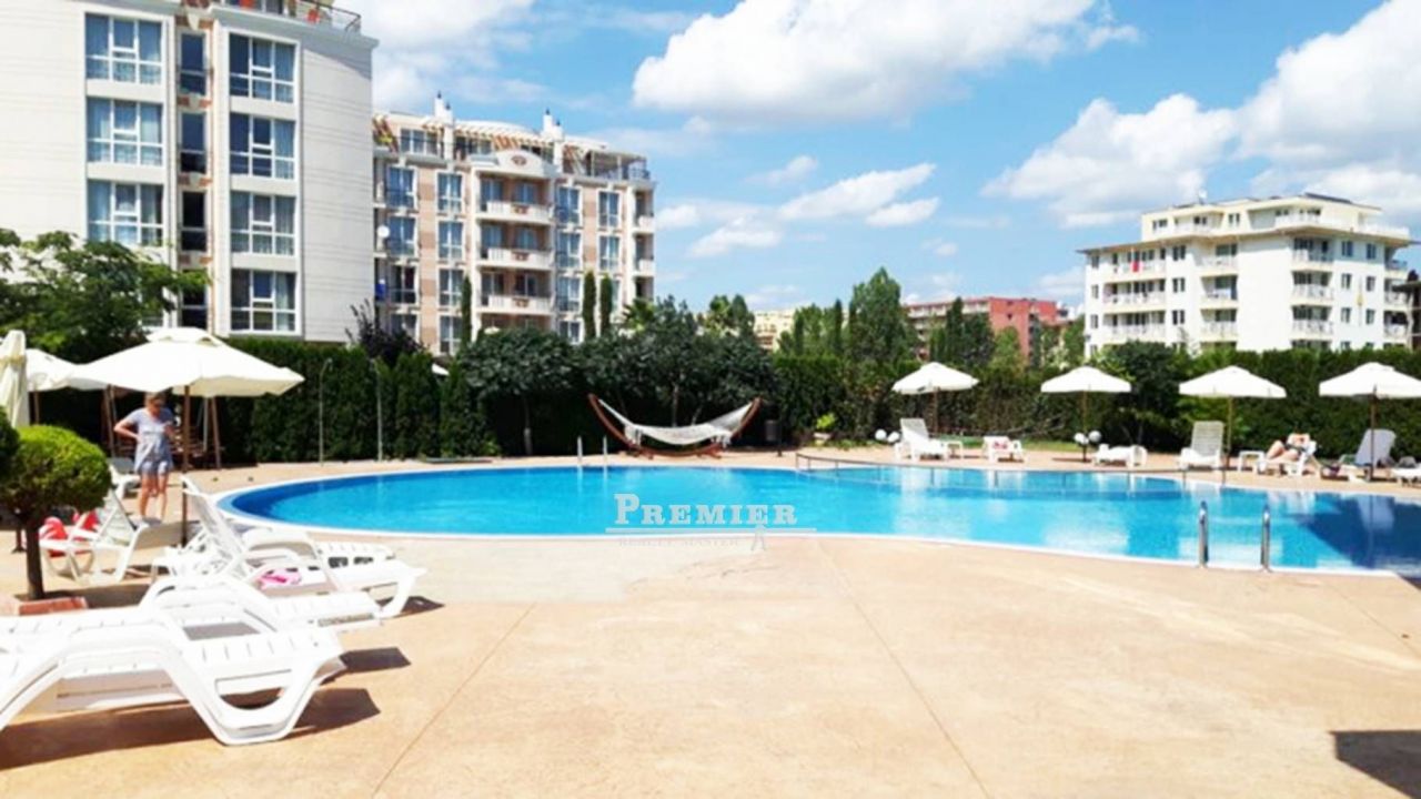 Квартира на Солнечном берегу, Болгария, 33 м2 - фото 1