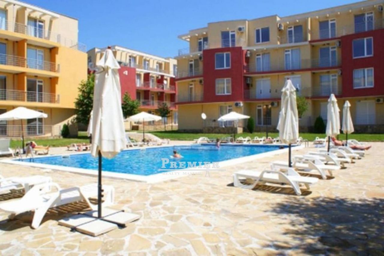 Квартира на Солнечном берегу, Болгария, 27 м2 - фото 1