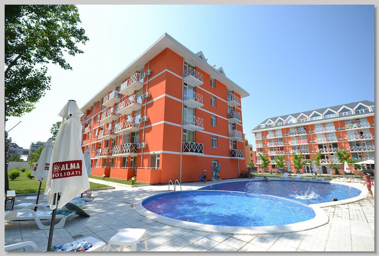 Студия на Солнечном берегу, Болгария, 30 м2 - фото 1