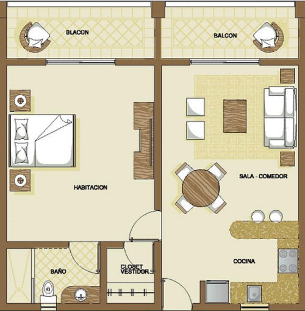 Квартира в Кабарете, Доминиканская Республика, 55 м2 - фото 3