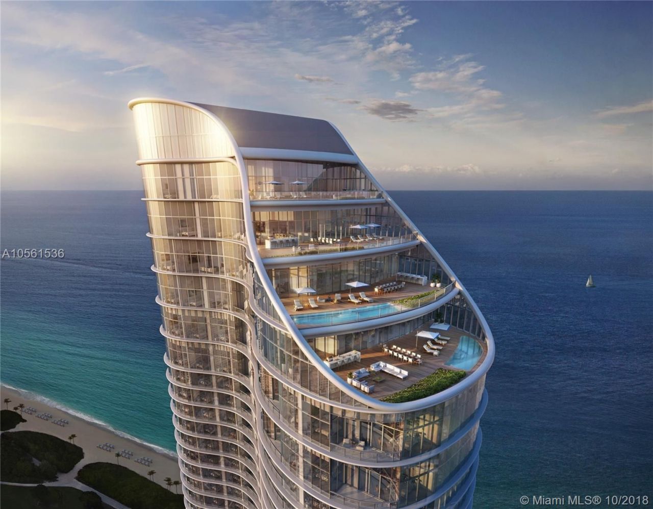 Квартира в Майами, США, 300 м2 - фото 1