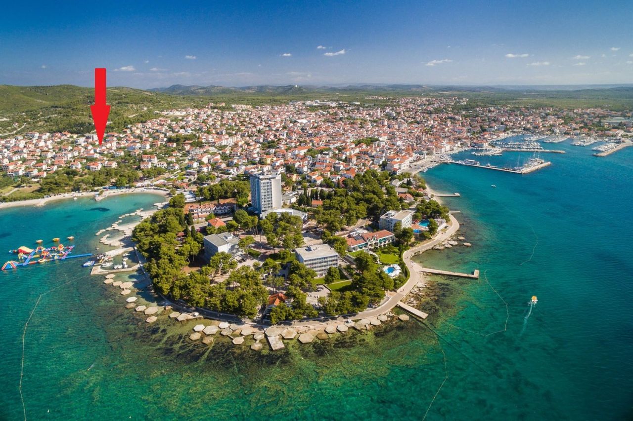 Апартаменты в Водице, Хорватия, 39 м2 - фото 1