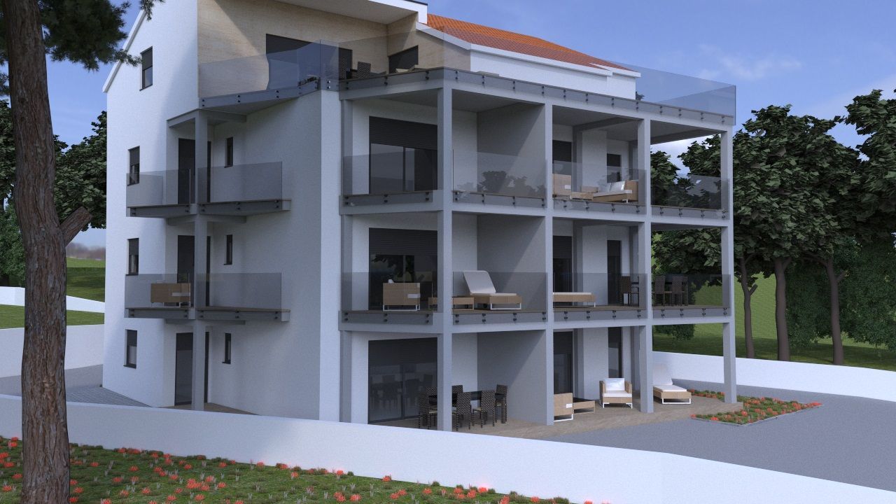 Апартаменты в Водице, Хорватия, 75 м2 - фото 1