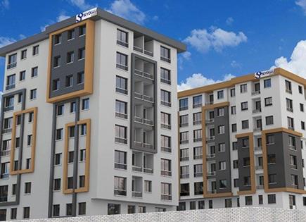 Апартаменты за 101 417 евро в Эюпе, Турция