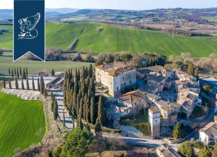 Замок за 7 000 000 евро в Перудже, Италия