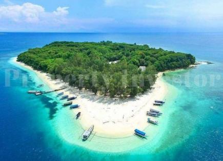 Остров за 10 600 000 евро в Гили Траванган, Индонезия