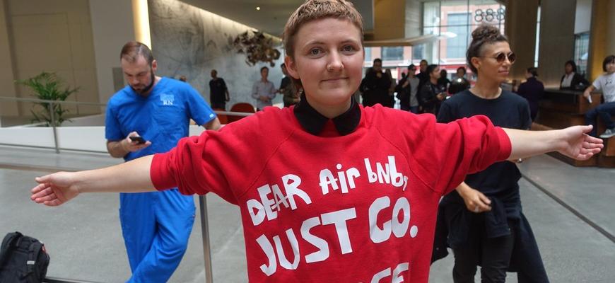 В Дюссельдорфе протестуют против Airbnb
