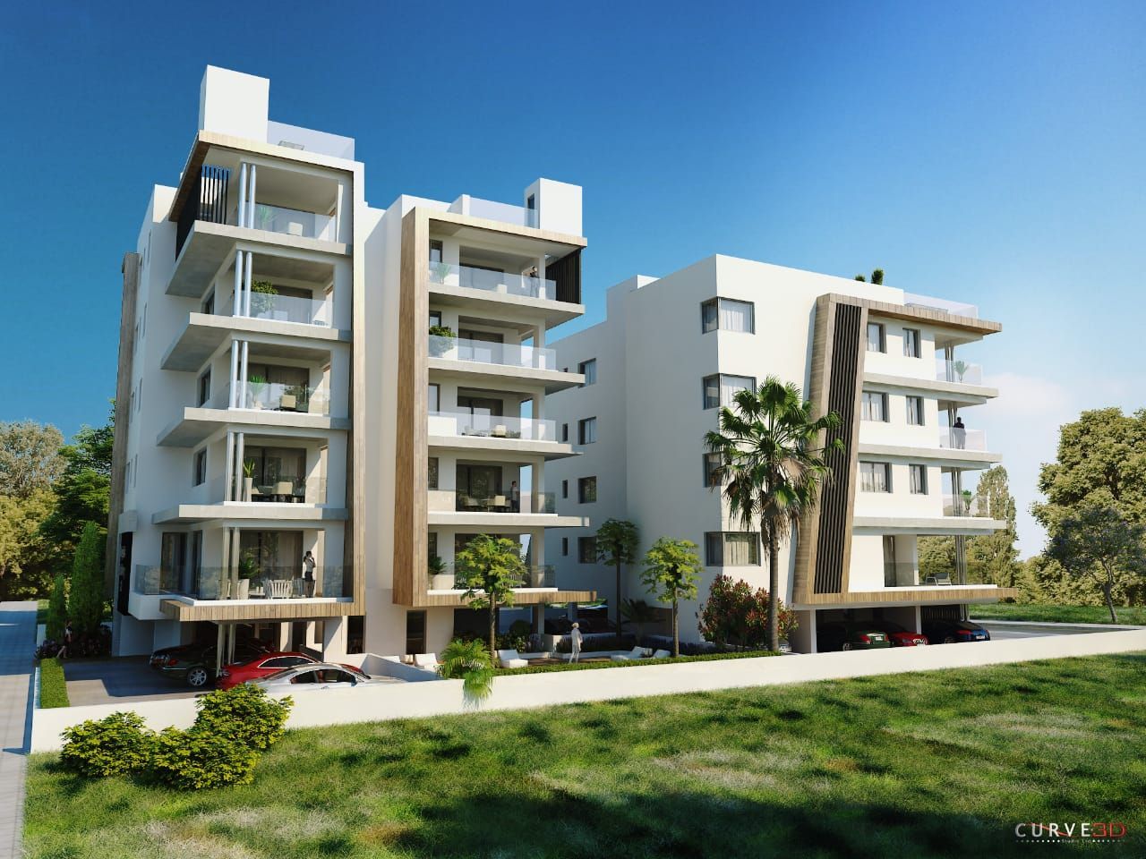 Апартаменты в Ларнаке, Кипр, 58 м2 - фото 1