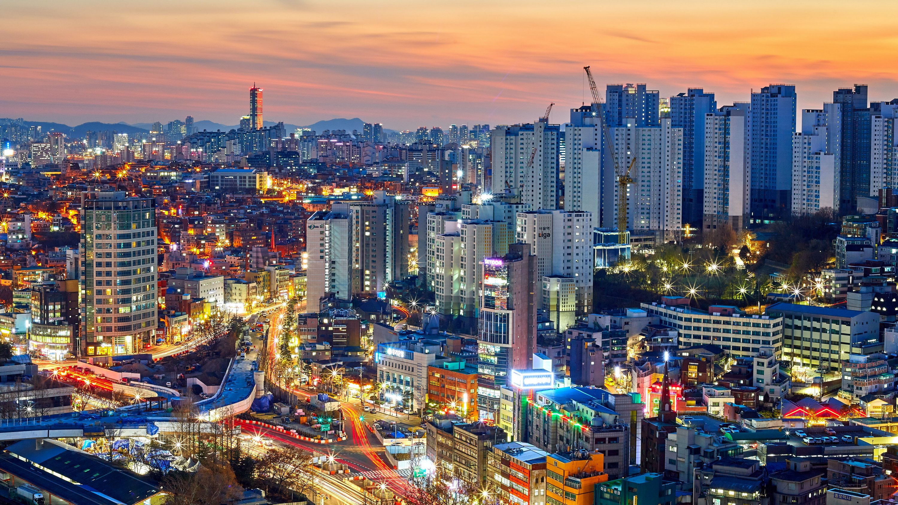 Фото города Сеул Южная Корея 2021