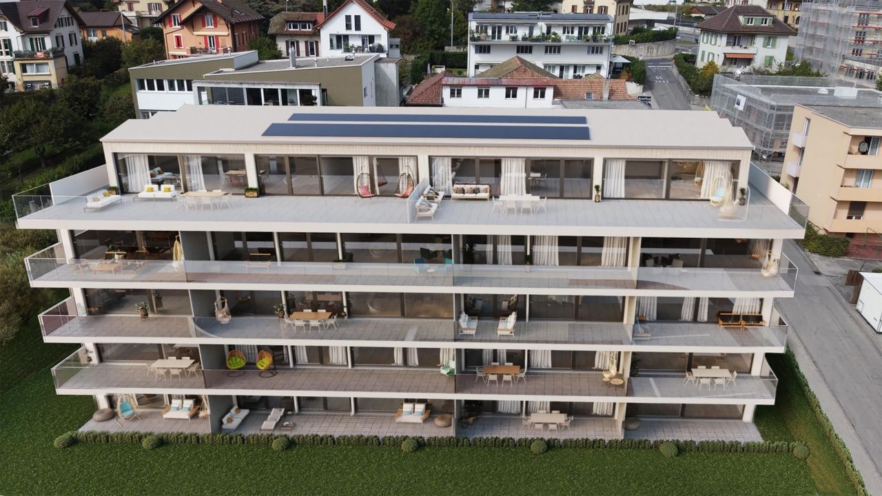 Квартира Corcelles-Cormondrèche, Швейцария, 117 м2 - фото 1