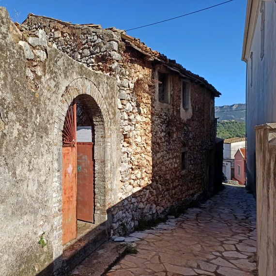 Традиционный дом на Корфу