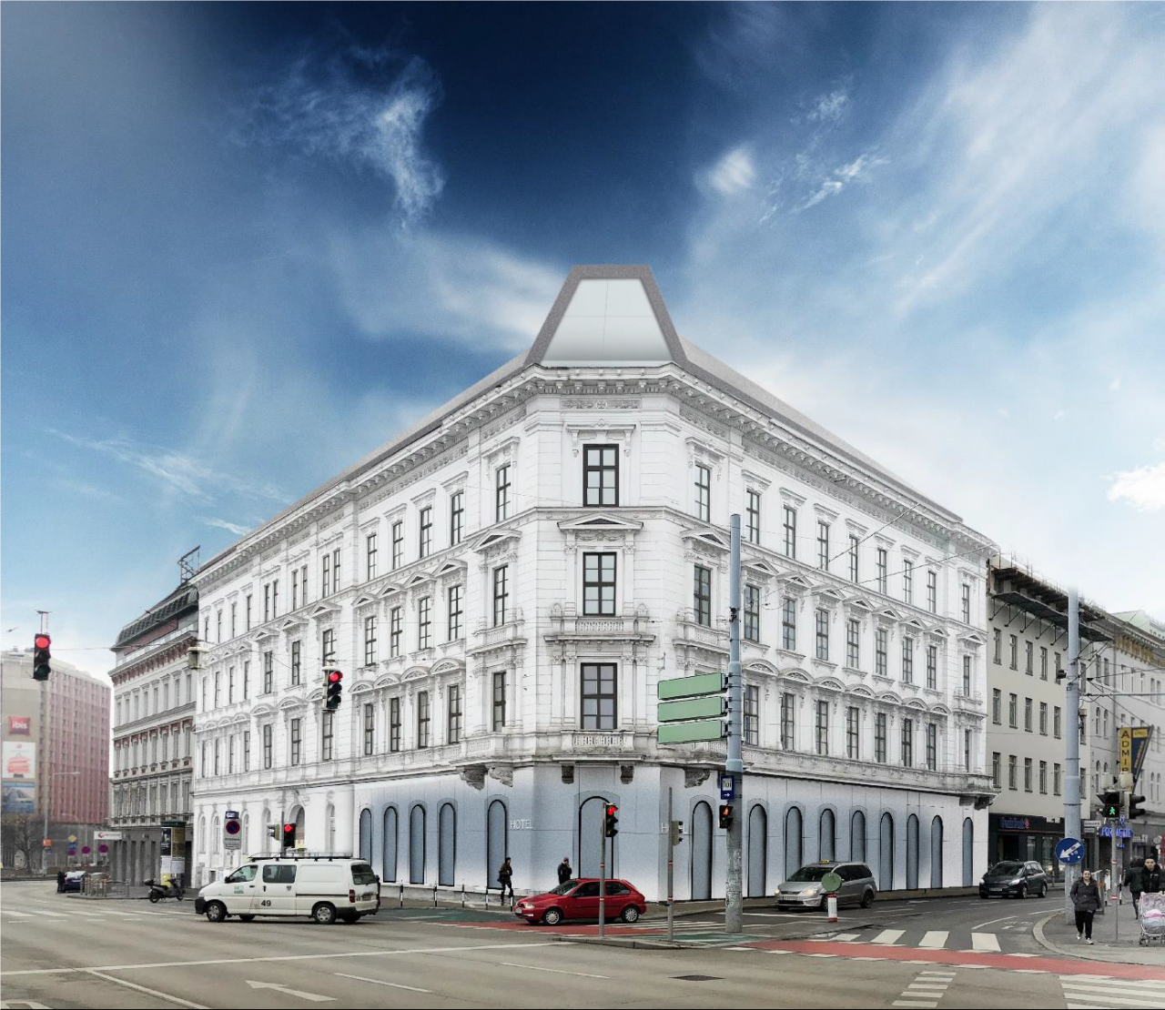 Отель, гостиница в Вене, Австрия, 1 103 м2 - фото 1