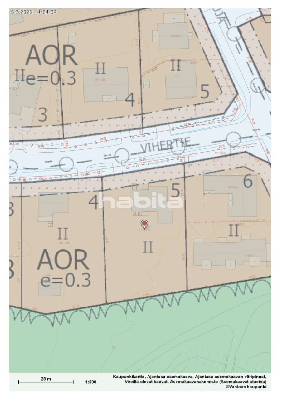 Земля в Вантаа, Финляндия, 1 460 м2 - фото 1