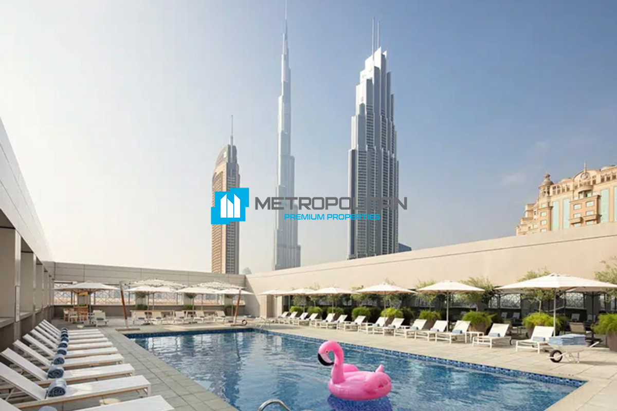 Отель, гостиница в Дубае, ОАЭ, 23 м2 - фото 1